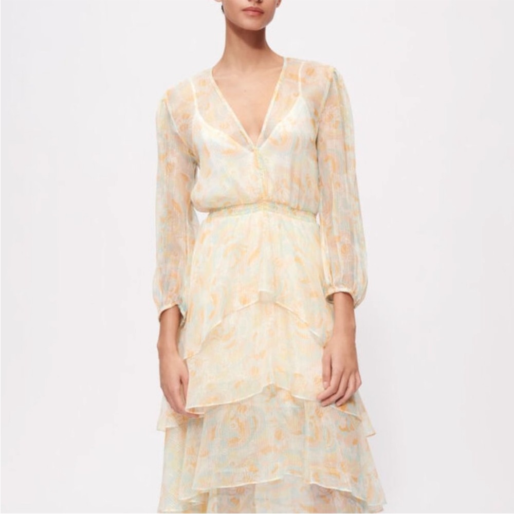 NWT authentic Maje Rufflino Dress